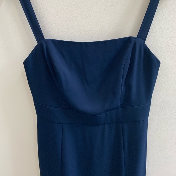 Fame and Partners Straight Neckline Strappy Body Con Dress - Picture 3 of 8